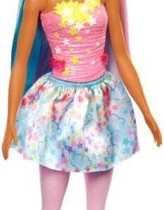 Barbie Dreamtopia Tęczowa lalka jednorożec HGR21