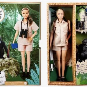 Barbie Kolekcjonerska Signature Dr. Jane Goodall Inspiring HCB82