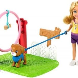 Barbie Lalka Chelsea Kariera Trenerka psów GTN62