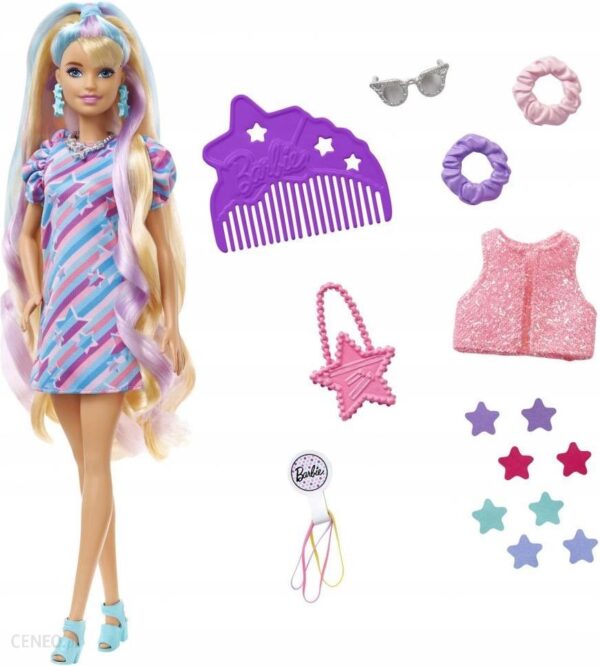Barbie Totally Hair Gwiazdki HCM88