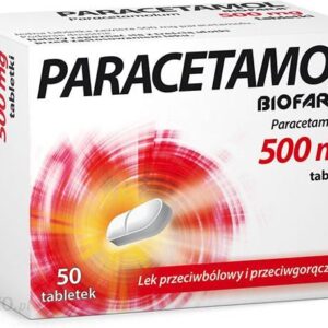 Biofarm Paracetamol 500mg 50 tabl.