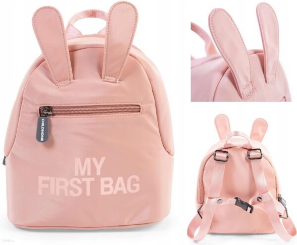 Childhome Plecak Dziecięcy "My First Bag" Różowy