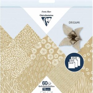 Clairefontaine Papier Origami Wzory Kwiatowe 3 Formaty