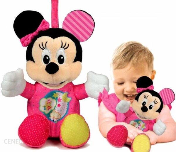 Clementoni Disney Baby Myszka Minnie Świecący Pluszak