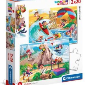 Clementoni Puzzle 2X20El Let'S Sport! 24780