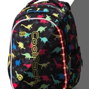 Coolpack Plecak szkolny Joy M LED Dinosaurs 94603CP A20204