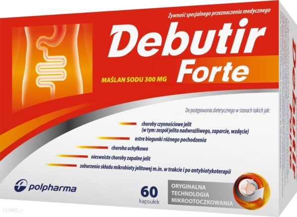 Debutir Forte 300 mg x 60 kaps.