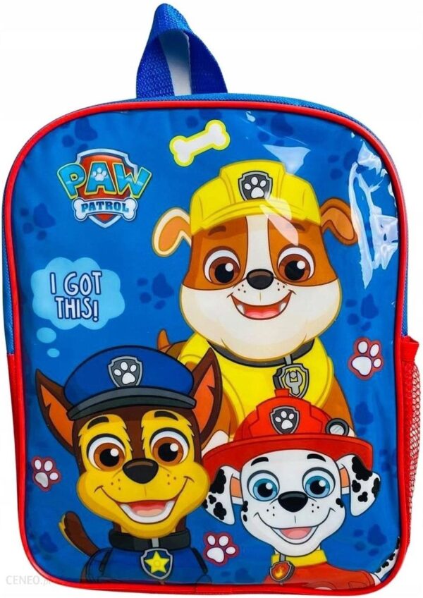 Disney Psi Patrol Plecak Chłopięcy Przedszkole Duży
