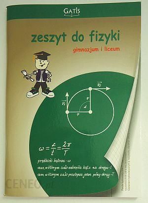 Gatis Zeszyt A5/60 Kartek Tematyczny Fizyka
