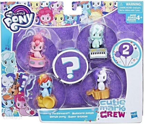 Hasbro My Little Pony Zestaw Do Kolekcjonowania Party Performers E2729