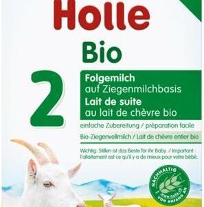 Holle Mleko 2 Bio na bazie mleka koziego dla niemowląt od 6 miesiąca 4x400g