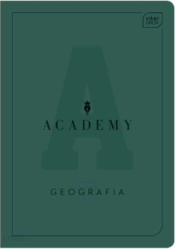 Interdruk Academy Zeszyt Tematyczny Do Geografii A5 60 Kartek