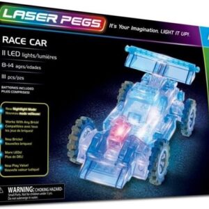 Laser Pegs 8 In 1 Race Car
