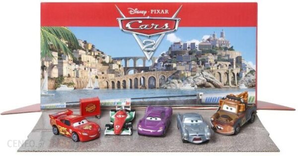 Mattel Disney Auta Samochody 5-pack zestaw 2 HFN82