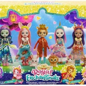 Mattel Enchantimals Royals Królewska kolekcja przyjaciół HCJ18