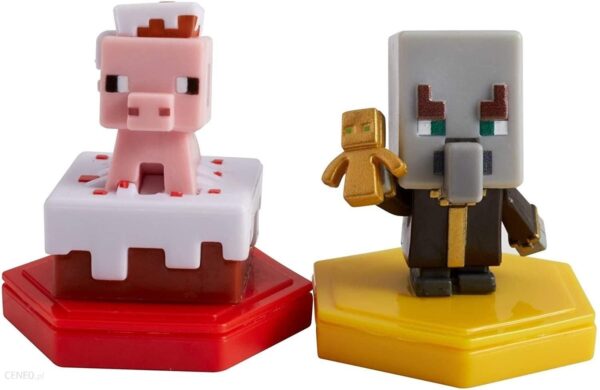 Mattel Minecraft Figurki Świnia i Przywoływacz Nieśmiertelnych GKT41 GMD16