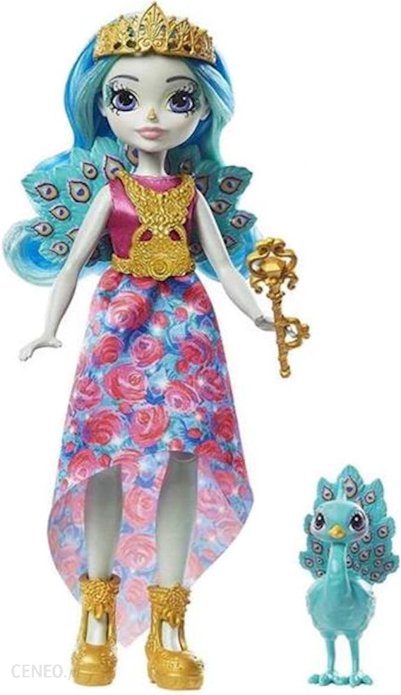 Mattel Royal Enchantimals Lalka i Zwierzątko Queen Paradise i Rainbow GYJ11/GYJ14