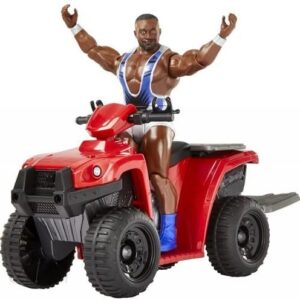 Mattel WWE Wrestling – Wrekkin – Slam n’ Spin ATV + figurka Big E HDM06