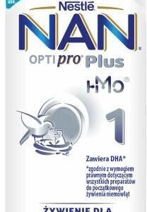 NESTLE NAN OPTIPRO Plus 1 HM-O Mleko Początkowe W Płynie dla niemowląt od urodzenia 200ml