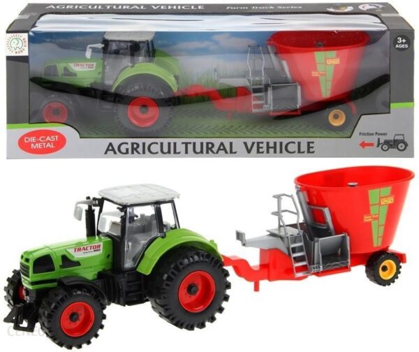 Nobo Kids Traktor Siewnik Ruchome Elementy Maszyny Rolnicze