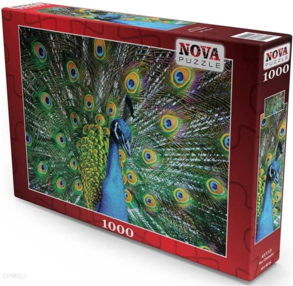Nova Puzzle 1000El. Peacock Paw