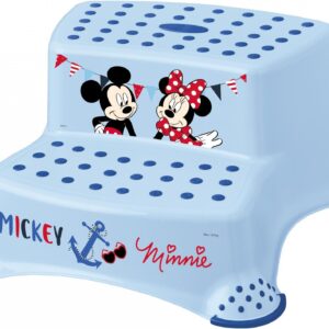 Okt Dwustopniowy Podnóżek Mickey&Minnie Blue