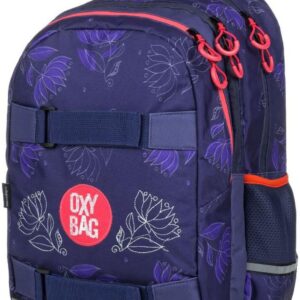 Oxybag Dziecięcy Plecak Oxy One Flowers 7 99119 Fioletowy