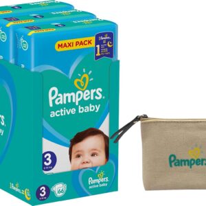 Pampers Active Baby MSB rozmiar 3 198 (3x66) pieluszek