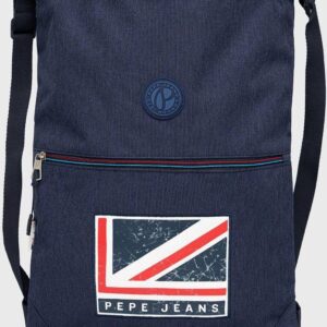 Pepe Jeans Plecak Dziecięcy Kolor Granatowy Z Aplikacją