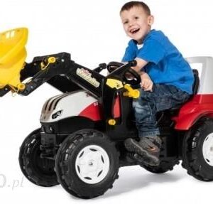 Rolly Toys Traktor Z Łyżką Farmtrac Steyr 6300 Terrus Cvt 3-8 Lat 710041