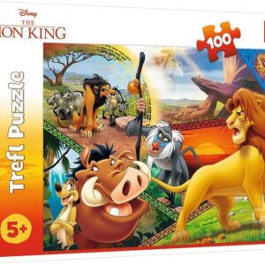 Trefl Puzzle 100el. Disney Król Lew Przygody Simby 16359