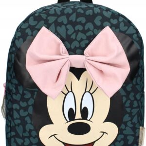 Vadobag Plecak Minnie Mouse Hey It'S Me Ciemnozielony 6 Li