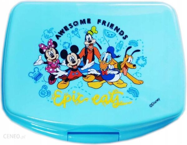 Ambition Pojemnik Śniadanie Lunchbox Dzieci Mickey Friends