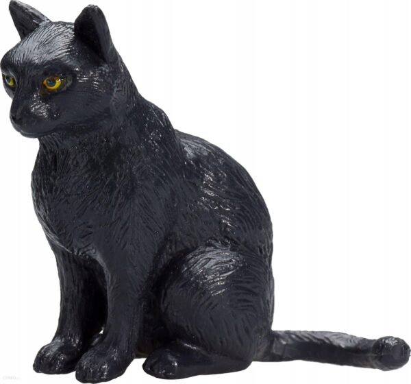 Animal Planet Figurka Kot Siedzący Czarny 387372 S