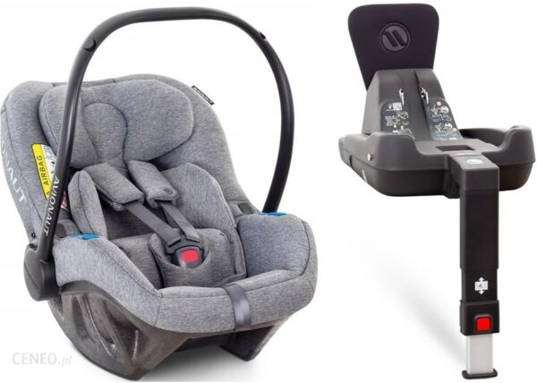 Fotelik samochodowy Avionaut Pixel Grey 0-13Kg + Baza Iq Isofix