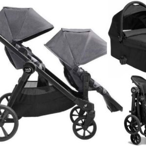 Baby Jogger CITY SELECT 2 BASIC wózek dla rodzeństwa + gondola 3w1