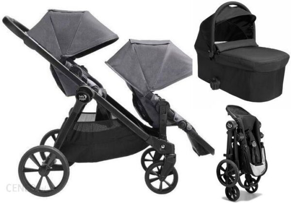 Baby Jogger CITY SELECT 2 BASIC wózek dla rodzeństwa + gondola 3w1