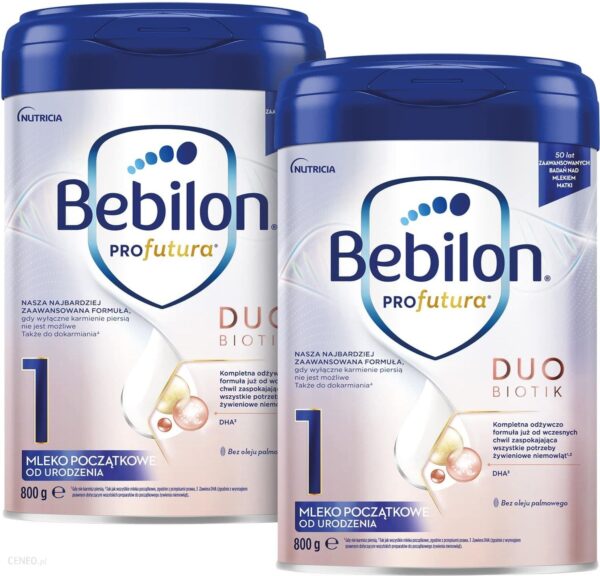 Bebilon Profutura Duo Biotik 1 mleko początkowe 2x800g