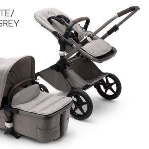 Bugaboo Fox 3 Mineral Graphite Light Grey Głęboko Spacerowy + Fotelik