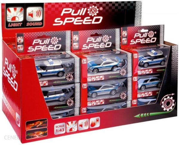 Carrera Pull&Speed Sound & Light Police Różne R.