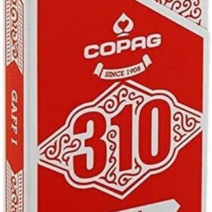 Cartamundi Karty Copag 310 Gaff Czerwone