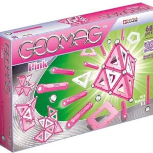 Geomag Klocki Magnetyczne Pink 68el. GEO-342