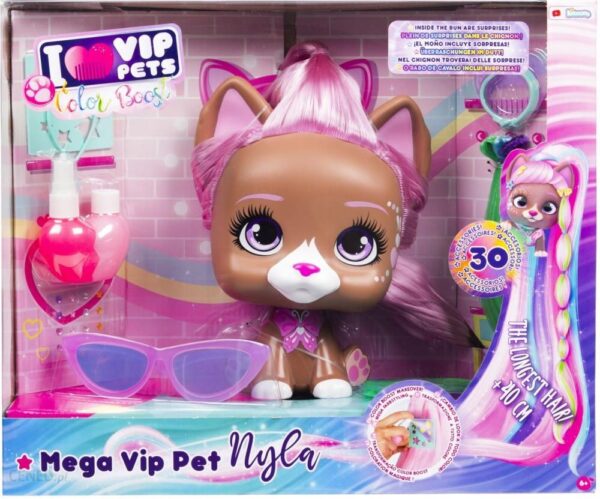 Imc Toys Popiersie Mega Vip Pets Nyla (40 Cm)