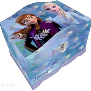 Kids Euroswan Pudełko Na Biżuterię Z Kodem I Efektami Świetlnymi 20X14X12Cm Frozen. Kraina Lodu Wd21976