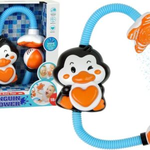 Leantoys Dziecięcy Zestaw Do Kąpieli Prysznic Pingwin Pompka