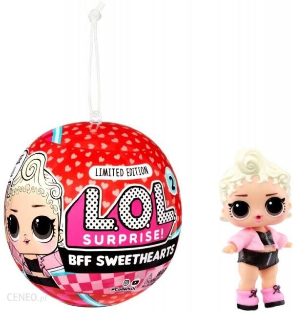 LOL Surprise Laleczka LOL Valentine's Supreme Pink Girl BFF Sweetheart Seria 2 579502