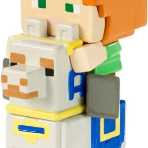 Mattel Minecraft mini figurka deluxe Alex na lamie FVH13