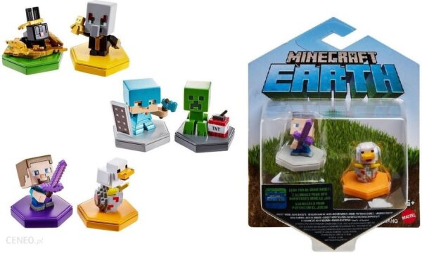 Mattel Minecraft smart mini figurki 2-pak GKT41