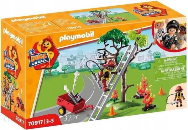 Playmobil 70917 Duck On Call Akcja Straży Pożarnej