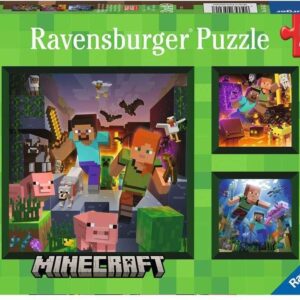 Ravensburger 2D 3W1 Minecraft 5621